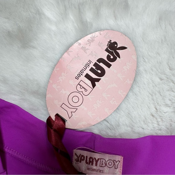 NWT Vintage PlayBoy Purple Boy-Short Panties - Picture 5 of 5